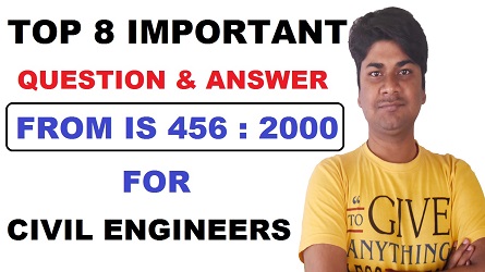 来自IS 456: 2000土木工程师面试的8个重要问题和答案